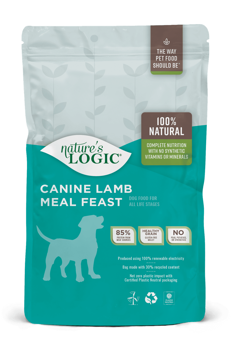 NL 26.4 Lb Dog Dry Lamb Meal Feast EA
