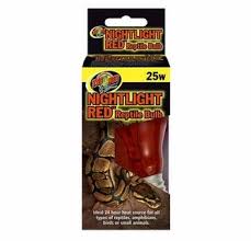 NIGHTLIGHT RED REPTILE BULB 25W