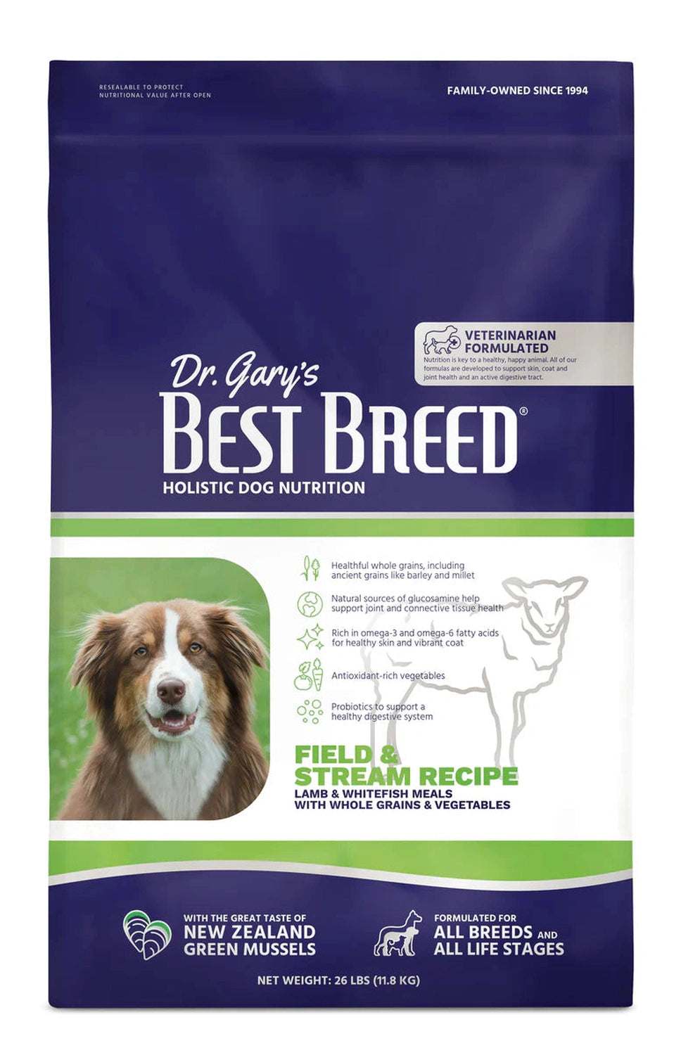 BEST BREED FIELD&STREAM 26# DOG