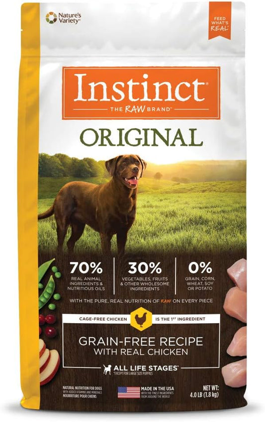 Instinct Original Chicken 4LB Dog