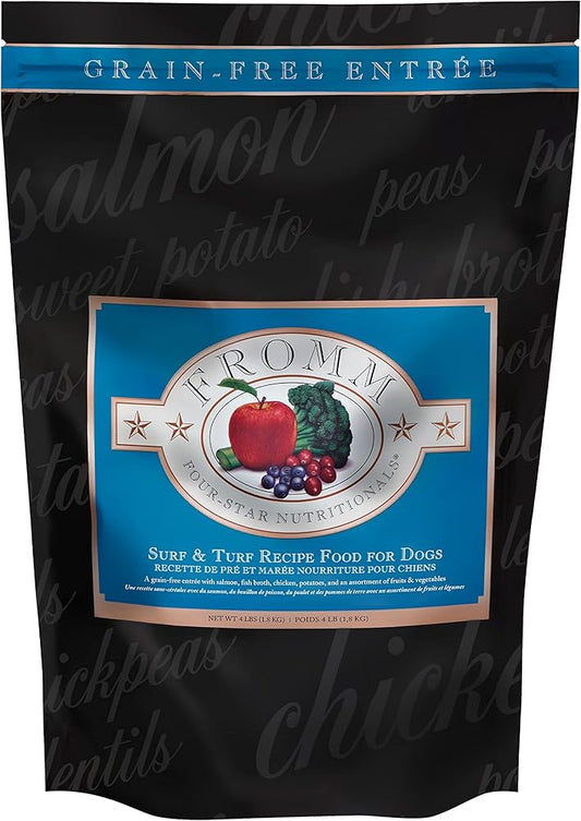 Fromm 4 Lb Dog Surf & Turf GF EA