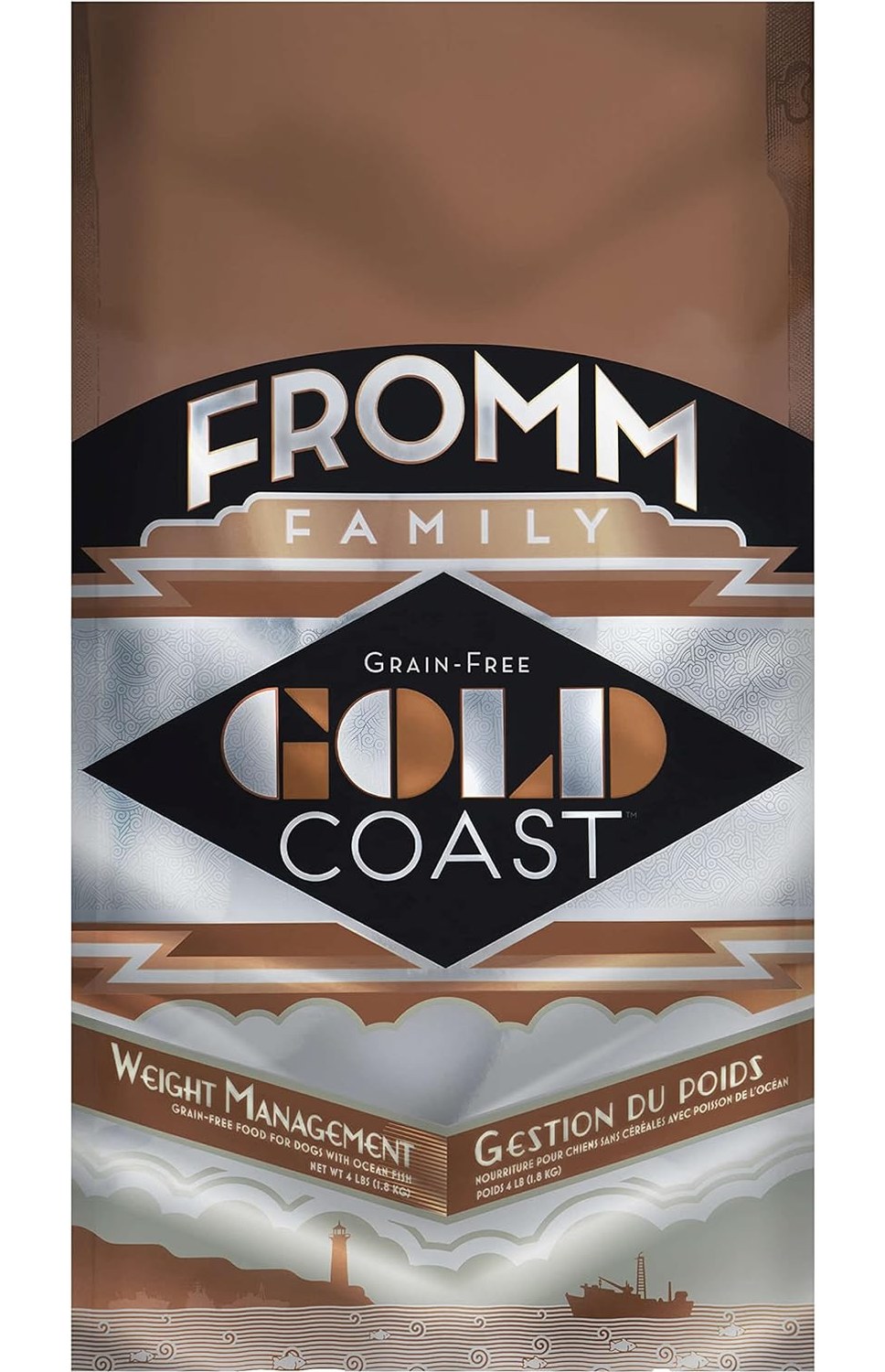 Fromm 4 Lb Dog Weight mgmt Gold Coast GF EA