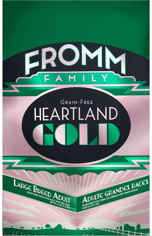 Fromm 12 Lb Dog lg Breed Adult Prairie Gold GF EA