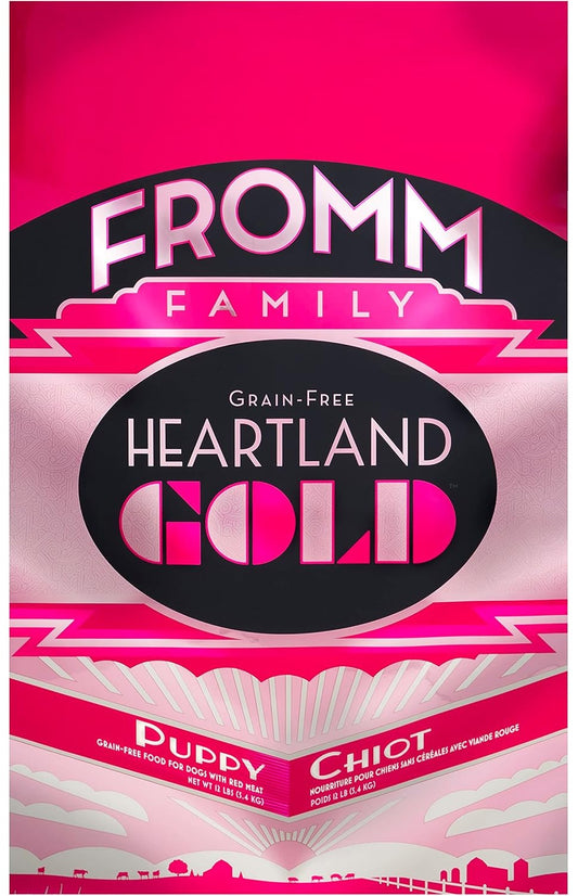 Fromm 12 Lb Dog Puppy Prairie Gold GF EA