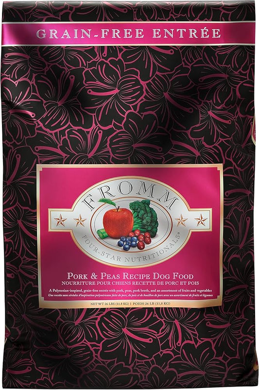 Fromm 26 Lb Dog Pork & Peas GF EA