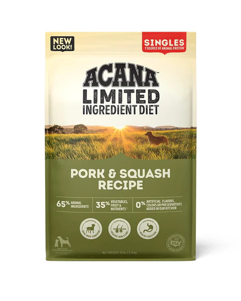 AC D PORK & SQSH 13lb