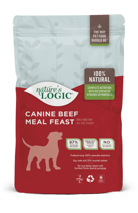 NL 4.4 Lb Dog Dry Beef Meal Feast EA
