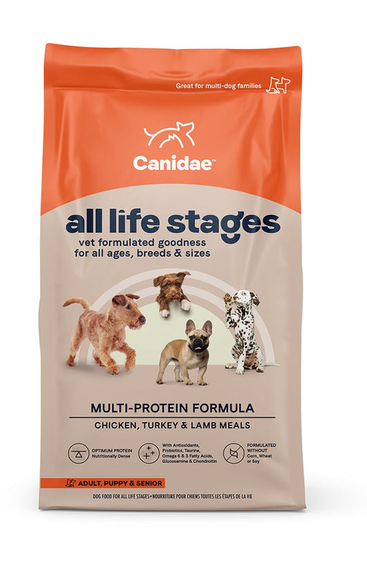 Canidae all life stages dry dog food 15lb