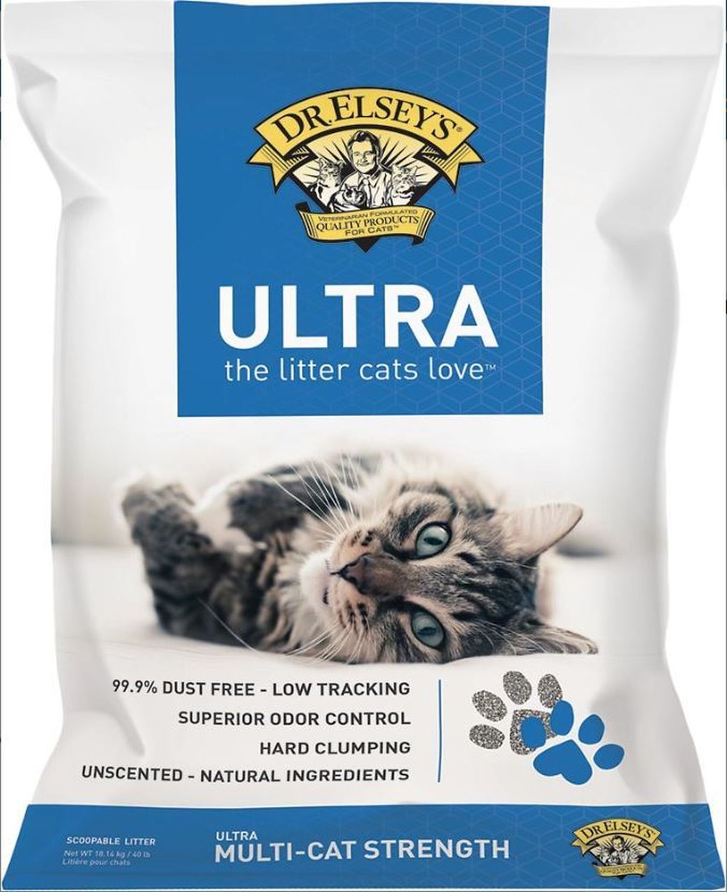 Precious Cat 40 Lb Ultra  Clumping EA