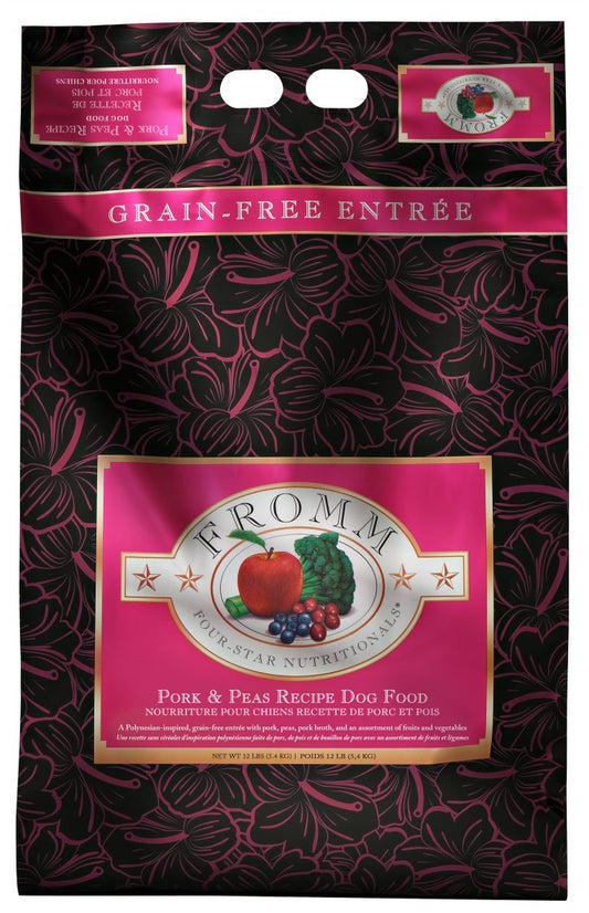 Fromm 12 Lb Dog Pork & Peas GF EA