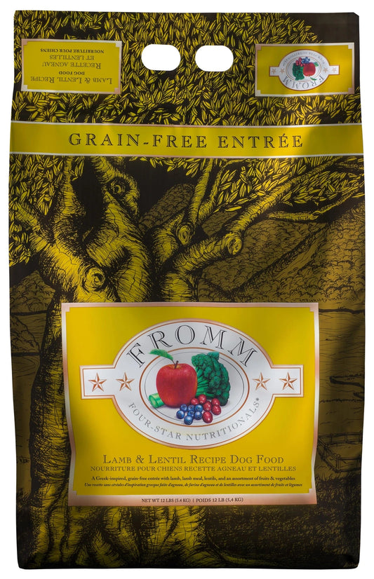 Fromm 12 Lb Dog Lamb & Lentil GF EA