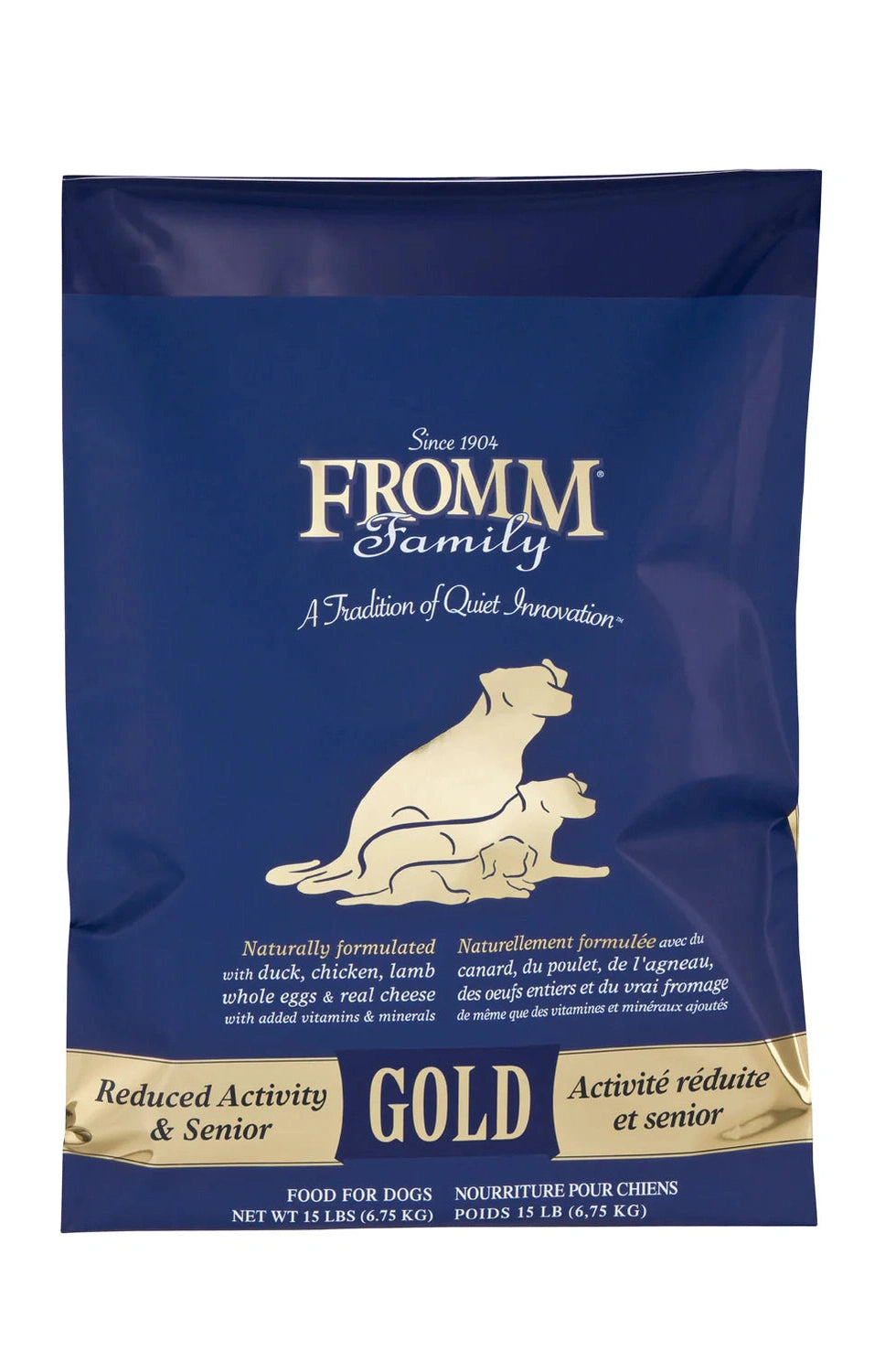 Fromm 15 Lb Dog Gold sr red Activity EA