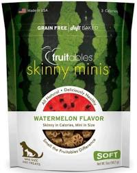 Fruitables 5 oz Dog Watermelon Skinny Minis Treat EA