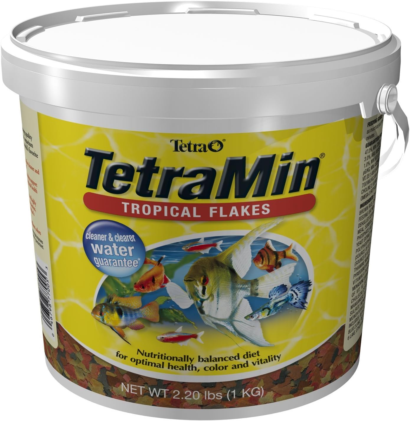 tetra min tropical flakes 2.2lbs