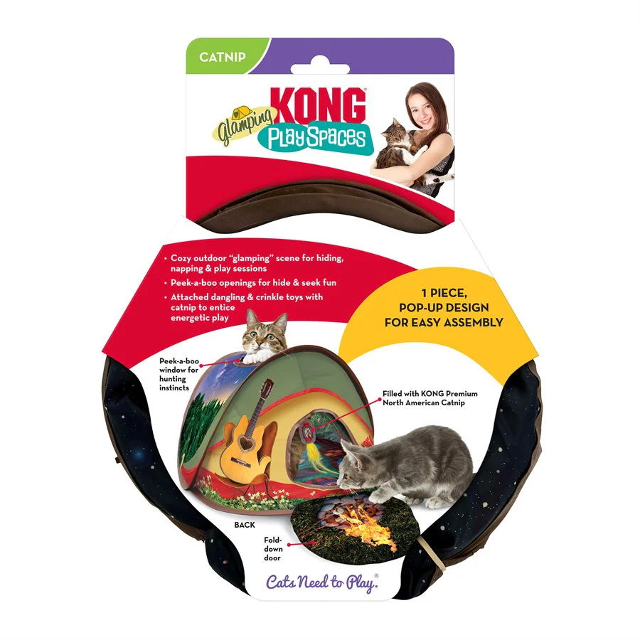 kong glamping playscapes cat toy