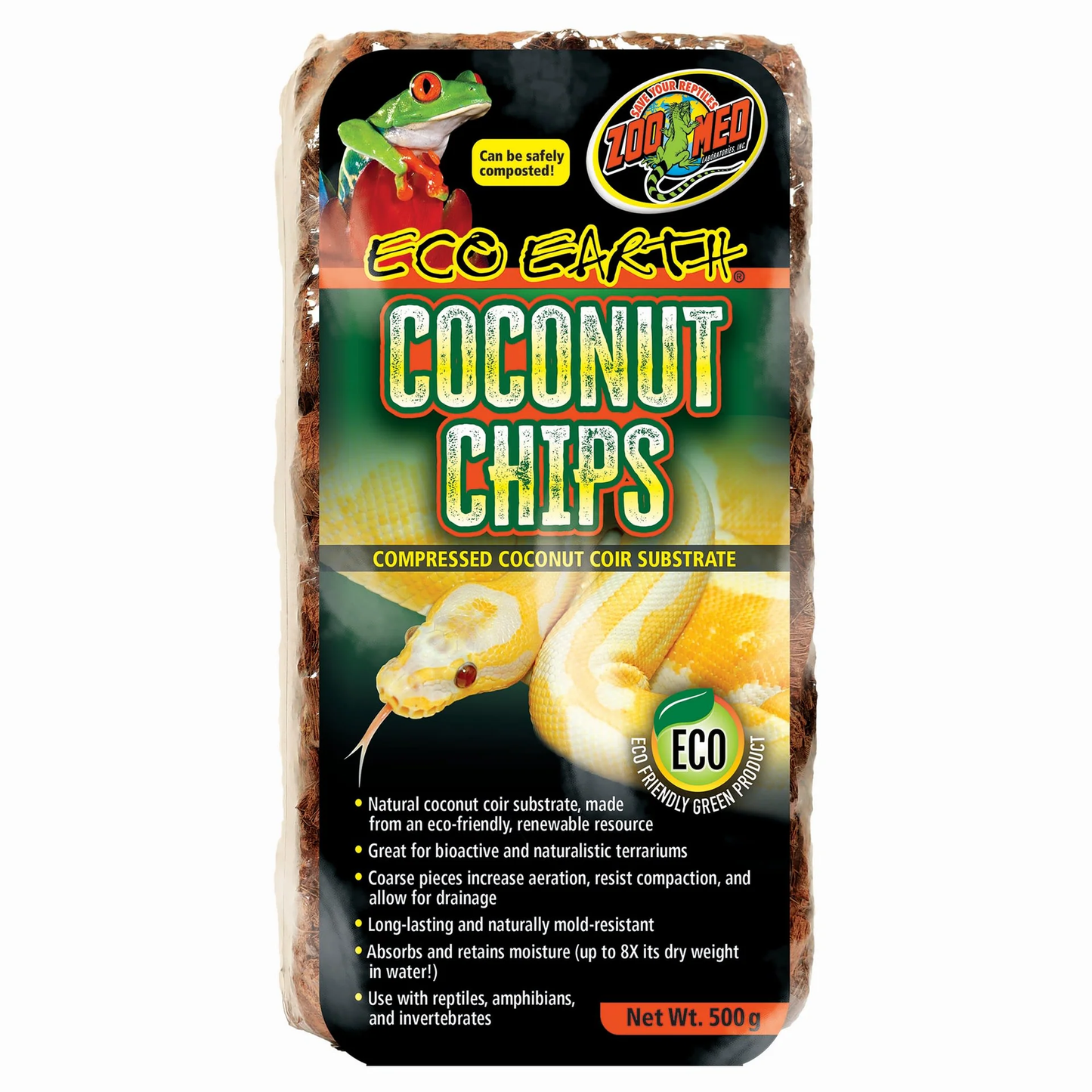 ECO EARTH COMPRESSED COCONUT CHIPS