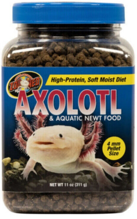 zoomed axolotl & newt food 11oz