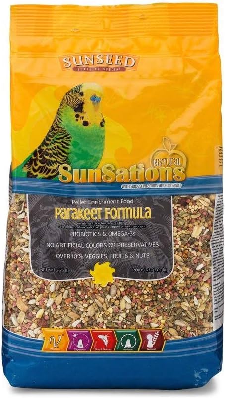 SUNSATIONS NATURAL PARAKEET FORMULA