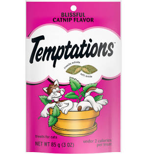 Whiskas Temptations Catnip Treat  3 oz