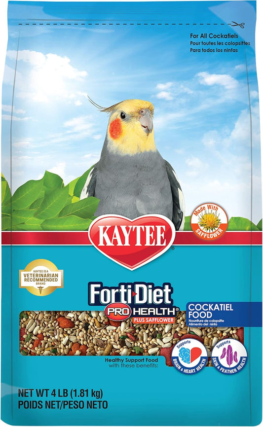 FORTI-DIET PRO HEALTH COCKATIEL SAFFLOWER FOOD 4 LB