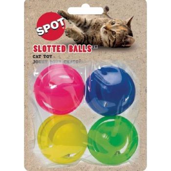 SLOTTED BALLS 4 PK