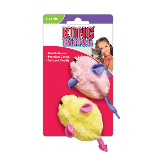 kong kitten toy 2pk with catnip