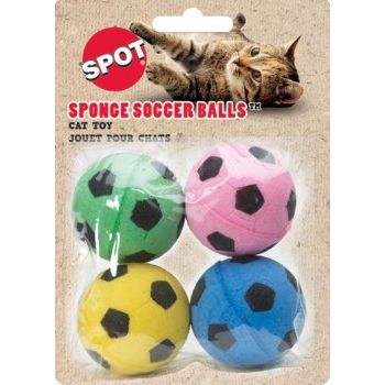 SPONGE SOCCER BALLS 4PK 72