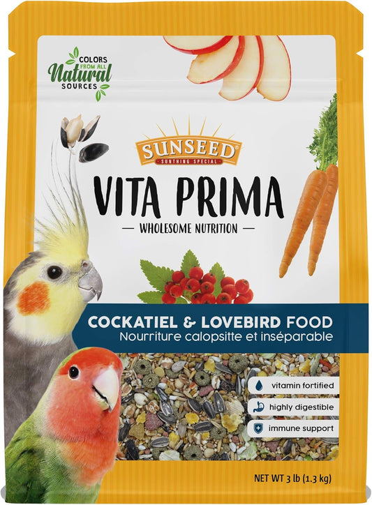 VITA PRIMA COCKATIEL & LOVEBIRD FOOD 3#