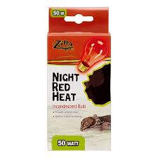 NIGHT RED INC HEAT BULB 50W