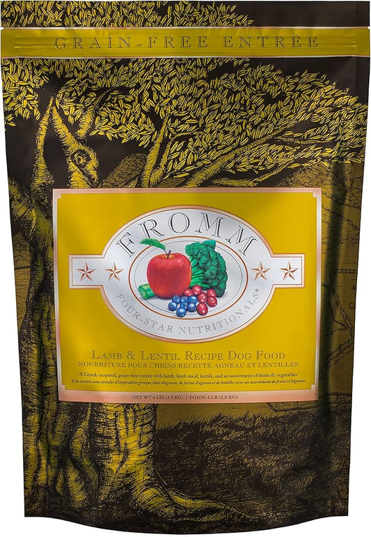 Fromm 4 Lb Dog Lamb & Lentil GF EA