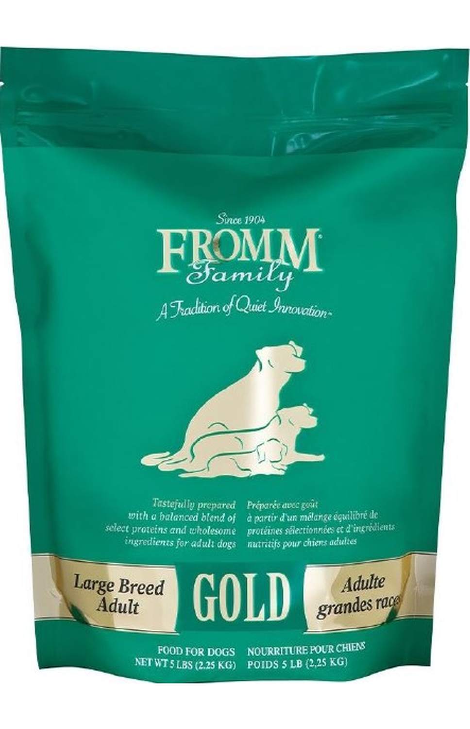 Fromm 5 Lb Dog Gold lg Breed Adult EA