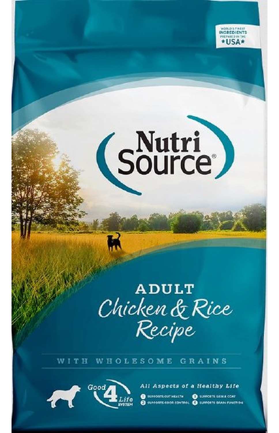 Nutrisource adult chick&rice 26lb