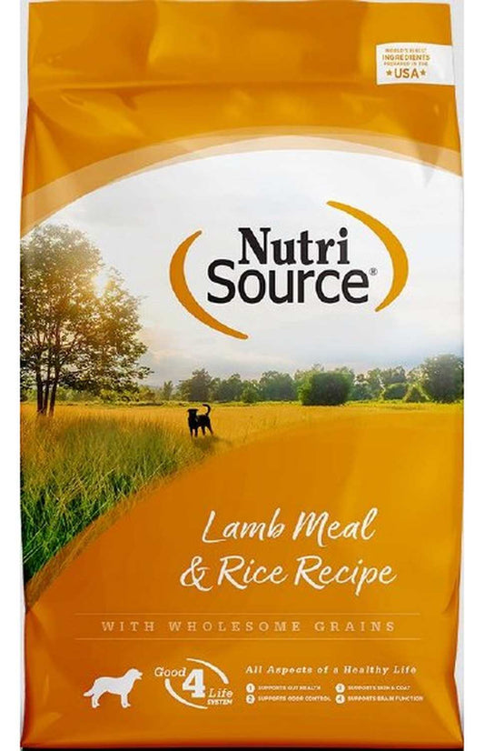 nutri source lamb & rice 26lb