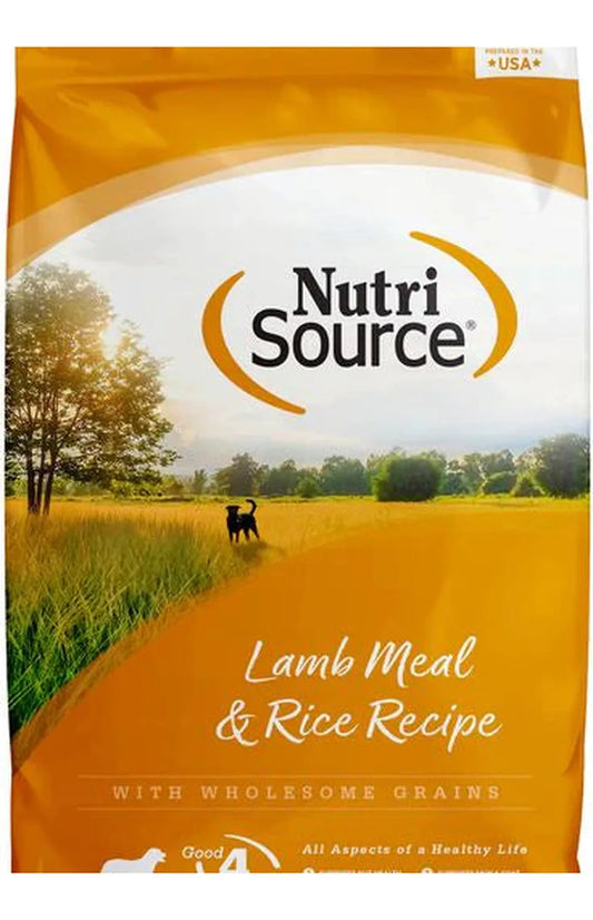 Nutri source lamb & rice 12lb