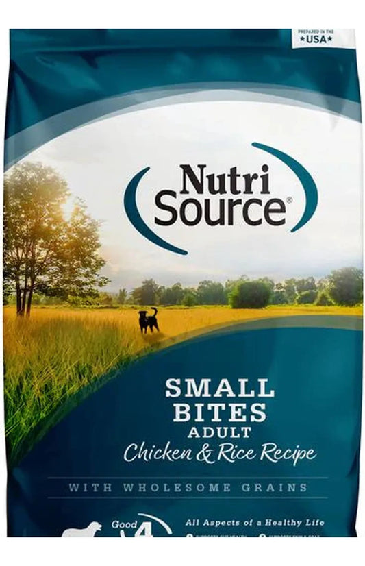 Nutrisource sm bites adult 4lb