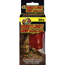 NIGHTLITE RED REPTILE BULB 60W