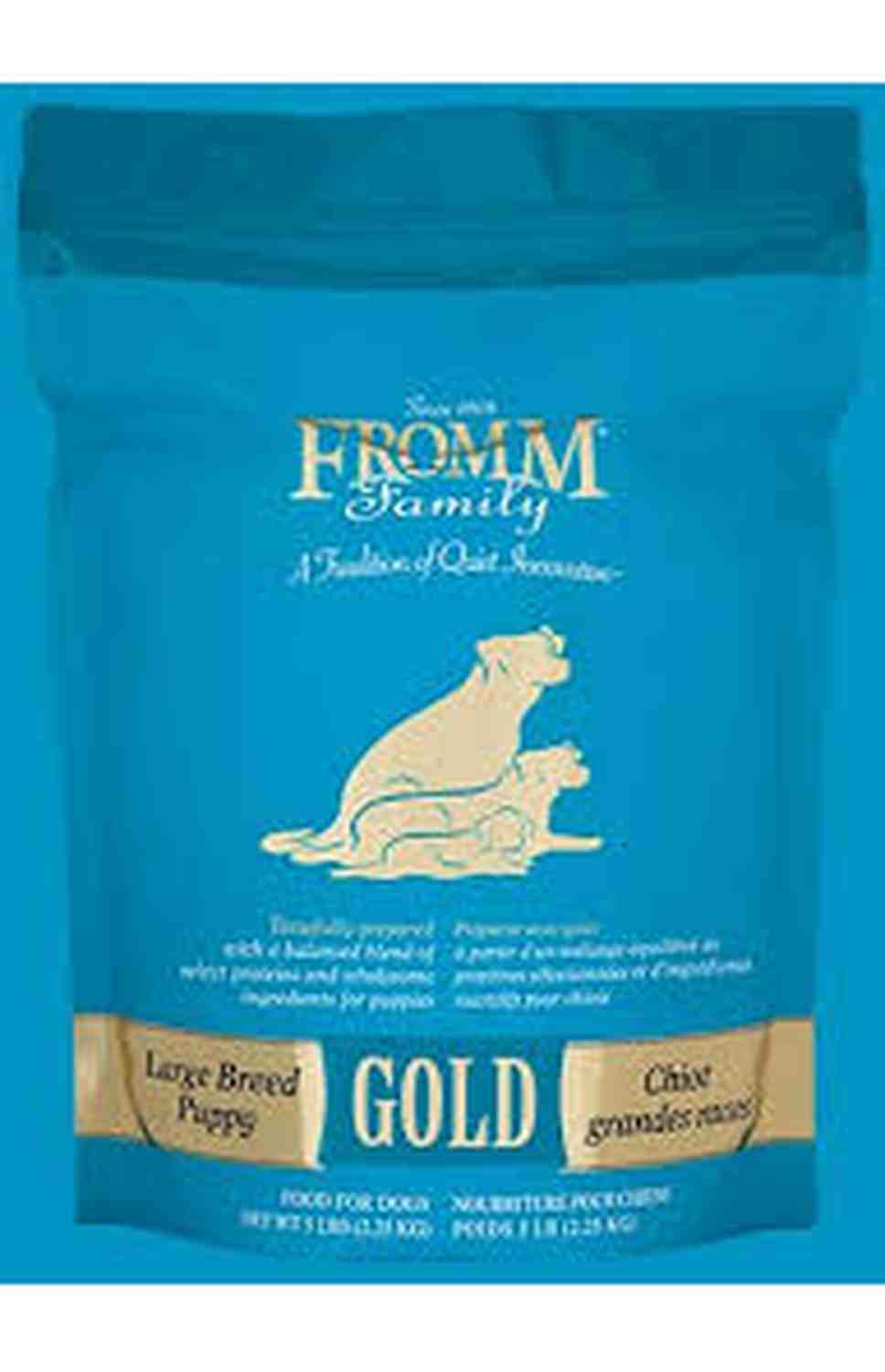 Fromm 15 Lb Dog Gold lg Breed Puppy EA