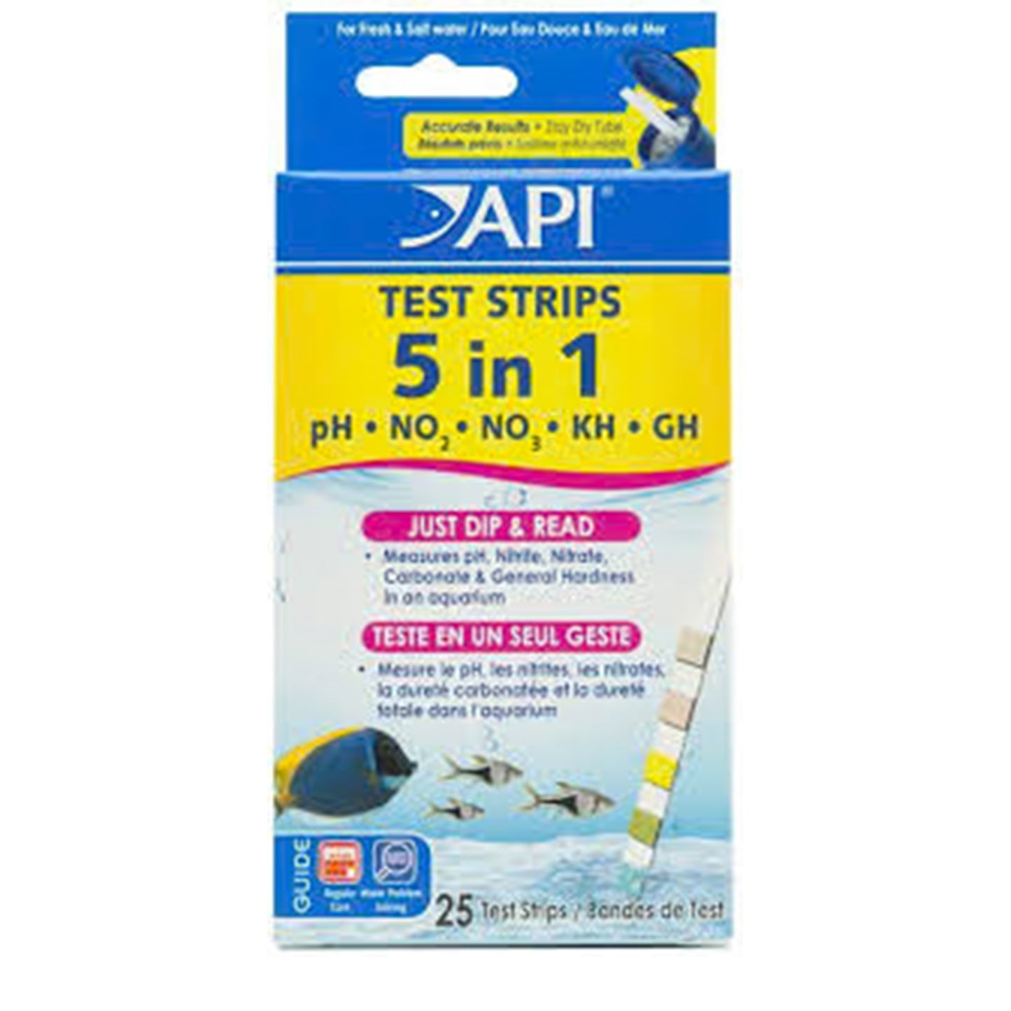 5 IN 1 TEST STRIPS 25CT