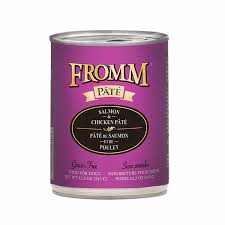 Fromm 12.2 oz Dog Can Gold  Salmon & Chicken Pate GF