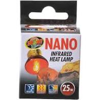 NANO INFRARED HEAT LAMP 25W 12